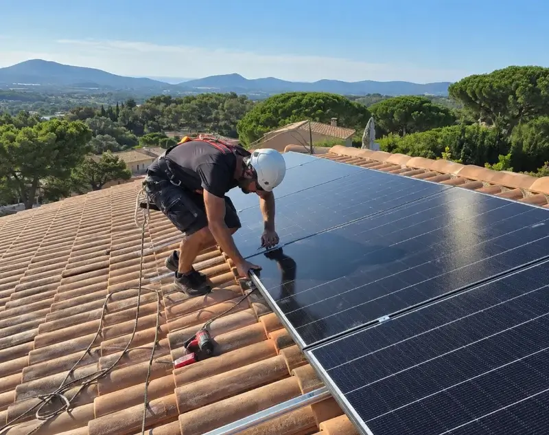 Installateur panneaux solaires Saint-Laurent-le-Minier — pose photovoltaïque sur toiture